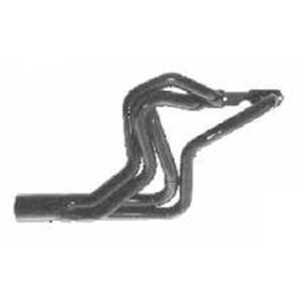 Schoenfeld SCH186 1.75 in. Tube Diameter 3.5 x 8 in. Collectors Street Stock Headers for Small Block Chevy SCH186 - main